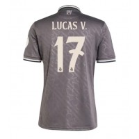 Echipament fotbal Real Madrid Lucas Vazquez #17 Tricou Treilea 2024-25 maneca scurta